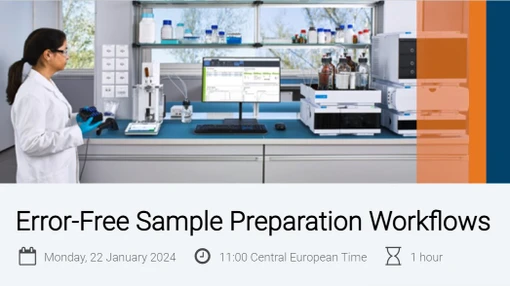 Error-Free Sample Preparation Workflows