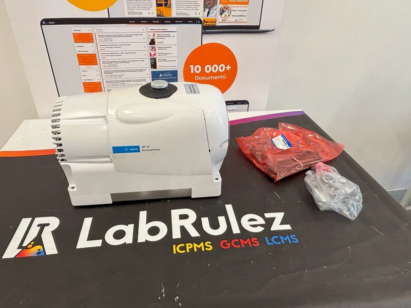 Agilent: IDP-10 Scroll pump with Valve for GC/QQQ, G7004-83011 (New)