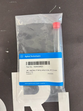 Agilent FID Jet, adaptable, 0.018 inch id tip, for capillary columns, 19244-80620 (New)