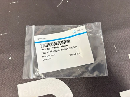 Agilent Plug for Microfluidic Manifold or Unions, G2855-60570 (New)