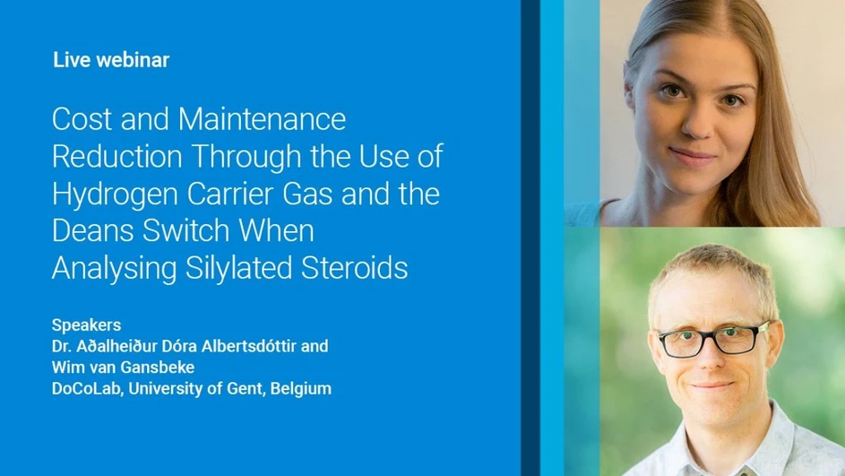 Agilent Technologies: Cost And Maintenance Reduction Through The Use Of Hydrogen Carrier Gas And The Deans Switch When Analysing Silylated Steroids
