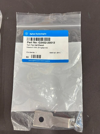 Agilent Turn top inlet wrench, G3452-20512 (New)