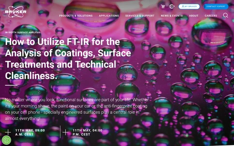 How to Utilize FT-IR for the Analysis of Coatings, Surface Treatments and Technical Cleanliness.