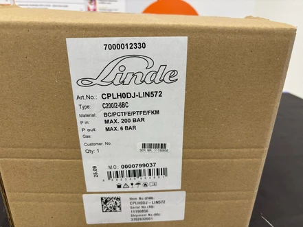 Linde pressure regulator, CPLH0DJ-LIN572 (New)