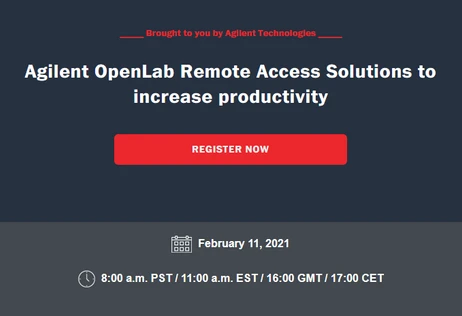 Agilent OpenLab Remote Access Solutions to increase productivity