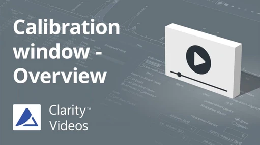 A Complete Guide to the Calibration Window in Clarity Chromatography Software