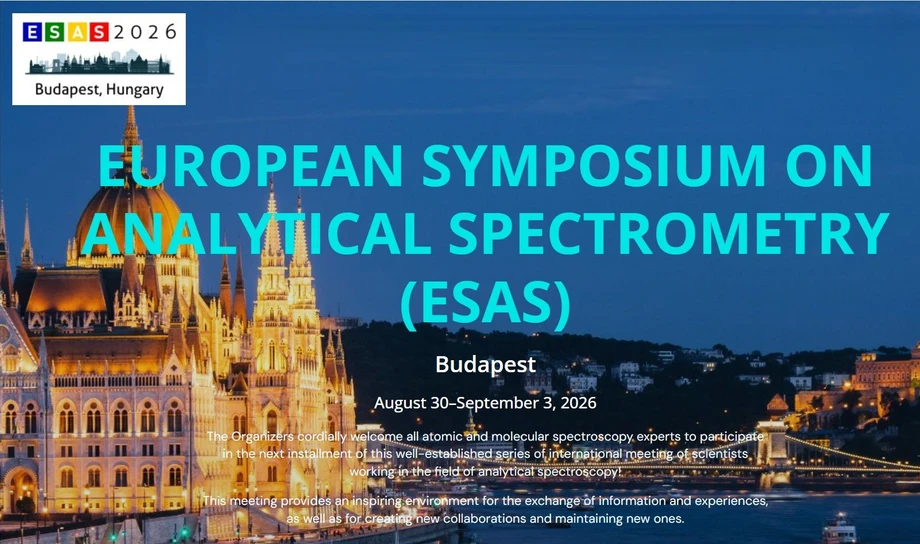 European Symposium on Analytical Spectrometry (ESAS) 2026
