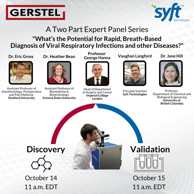 Gerstel/Syft: What's the Potential for Rapid, Breath-Based Diagnosis of Viral Respiratory Infections and other Diseases?