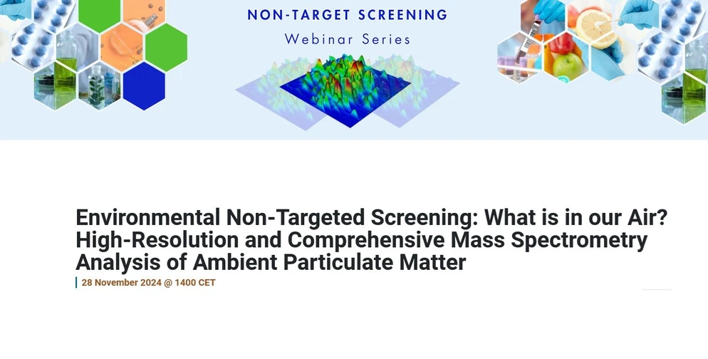 LECO: Environmental Non-Targeted Screening: What is in our Air? High-Resolution and Comprehensive Mass Spectrometry Analysis of Ambient Particulate Matter