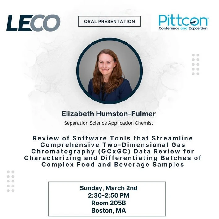 LECO: Pittcon 2025 - Elizabeth Humston-Fulmer