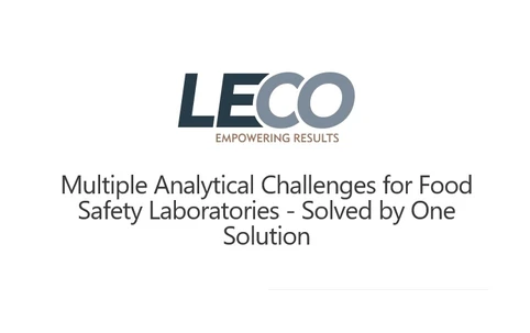 RAFA 2021: Multiple Analytical Challenges for Food Safety Laboratories - Solved by One Solution