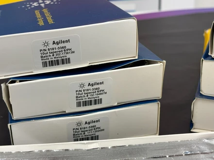 Agilent ALS Syringe, 10 µL, fixed needle, 23-26s/42/cone, 6/pk, 5181-3360 (New)