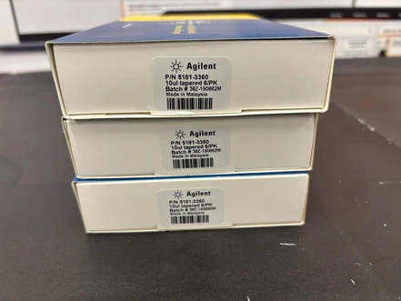Agilent ALS Syringe, 10 µL, fixed needle, 23-26s/42/cone, 6/pk, 5181-3360 (New)