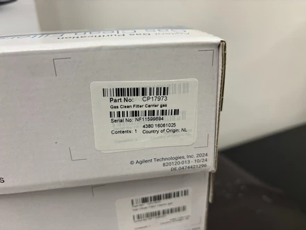 Agilent Gas Clean carrier gas purifier, CP17973 (New)