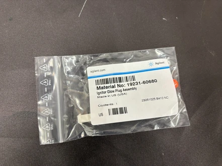 Agilent Igniter glow plug assembly, 19231-60680 (New)