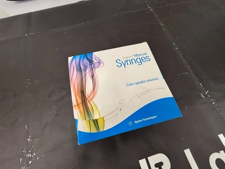 Agilent Manual syringe, 10 µL, fixed needle 26 gauge bevel tip 10/pk, 5190-1487 (New)
