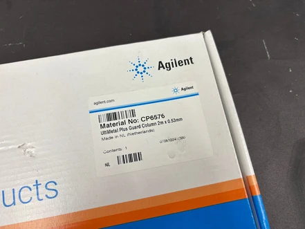 Agilent UltiMetal Plus Guard Column (Retention Gap), 2 m × 0.53 mm ID × 0.8 mm OD, CP6576 (Tested)