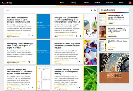 GC and GCMS webinars - Week 45
