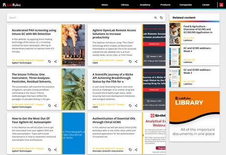 GC and GCMS webinars - February 2021
