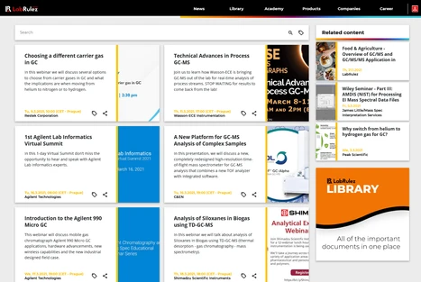 GC and GCMS webinars - Week 10 & 11