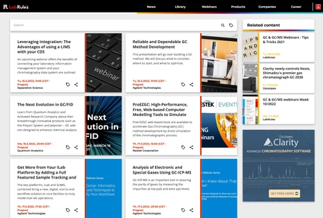 GC & GC/MS webinars Week 11/2022