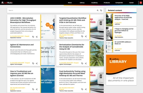 GC and GCMS webinars - Week 23 + 24