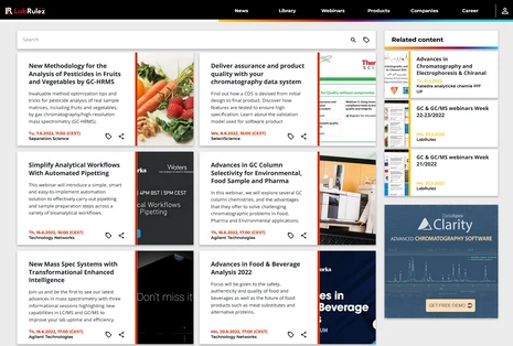 GC & GC/MS webinars Week 23-24/2022