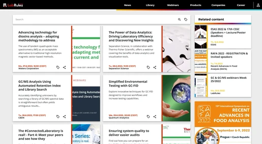 GC & GC/MS webinars Week 26/2022