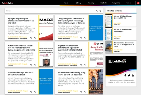 GC and GCMS webinars - Week 3