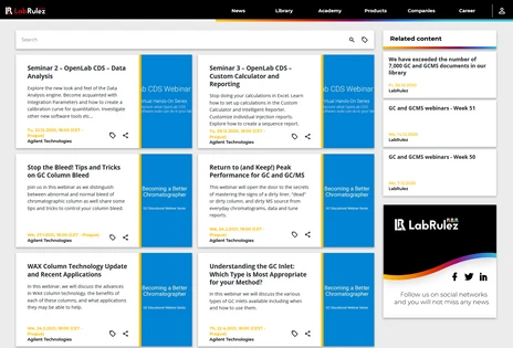 GC and GCMS webinars - Week 52
