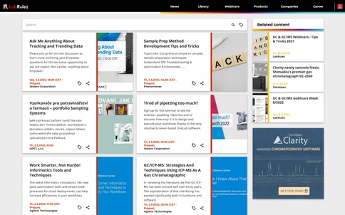 GC & GC/MS webinars Week 9/2022