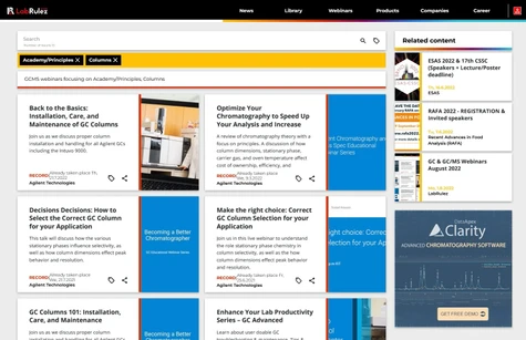 GC columns Webinars - Academy/Principles