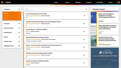 News from LabRulezGCMS Library - Week 02, 2026