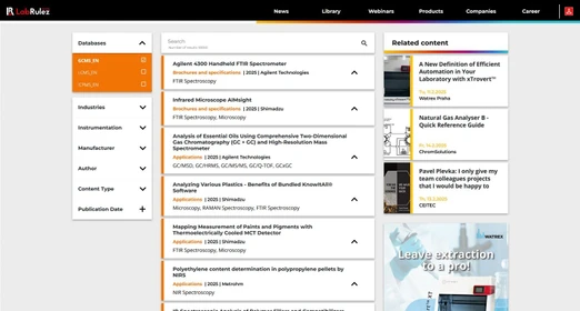 News from LabRulezGCMS Library - Week 8, 2025