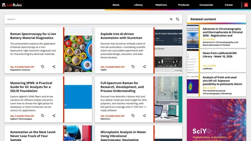 Webinars LabRulezGCMS Week 11/2026