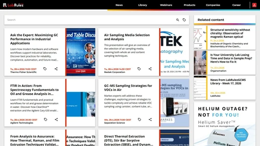 Webinars LabRulezGCMS Week 18/2026