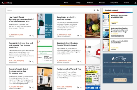 Webinars LabRulezGCMS Week 24-25/2023