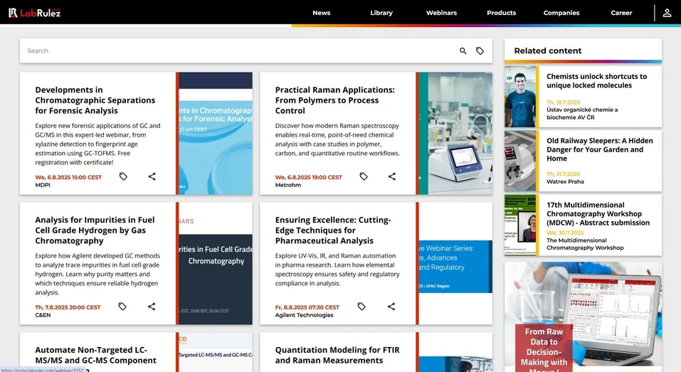 <p>LabRulez: Webinars LabRulezGCMS Week 32/2025</p>