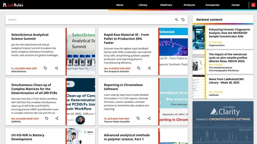 Webinars LabRulezGCMS Week 39/2025