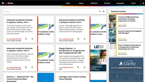 Webinars LabRulezGCMS Week 40/2025