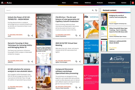 Webinars LabRulezGCMS Week 41/2023