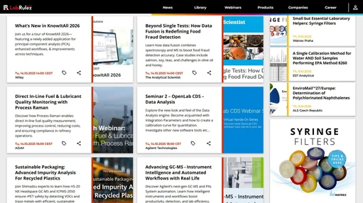 Webinars LabRulezGCMS Week 42/2025