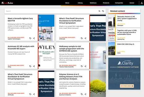 Webinars LabRulezGCMS Week 43/2022
