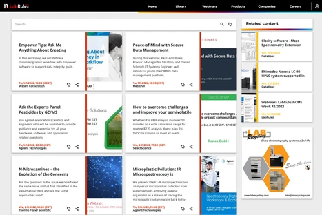 Webinars LabRulezGCMS Week 44/2022