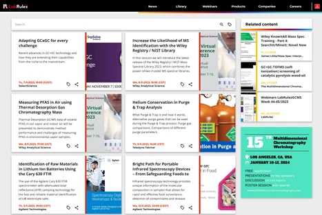 Webinars LabRulezGCMS Week 45/2023