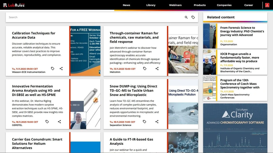 <p>LabRulez: Webinars LabRulezGCMS Week 46/2025</p>