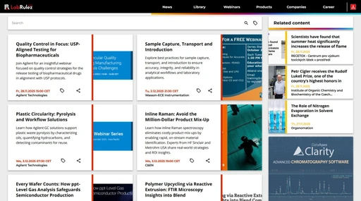 Webinars LabRulezGCMS Week 49/2025