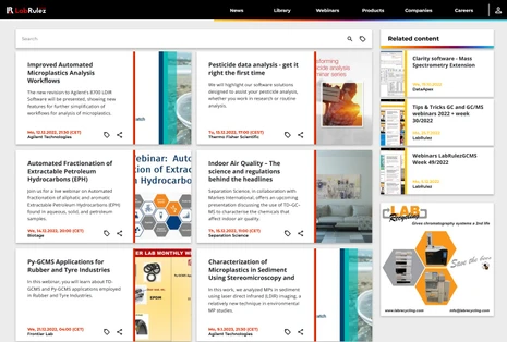 Webinars LabRulezGCMS Week 50/2022