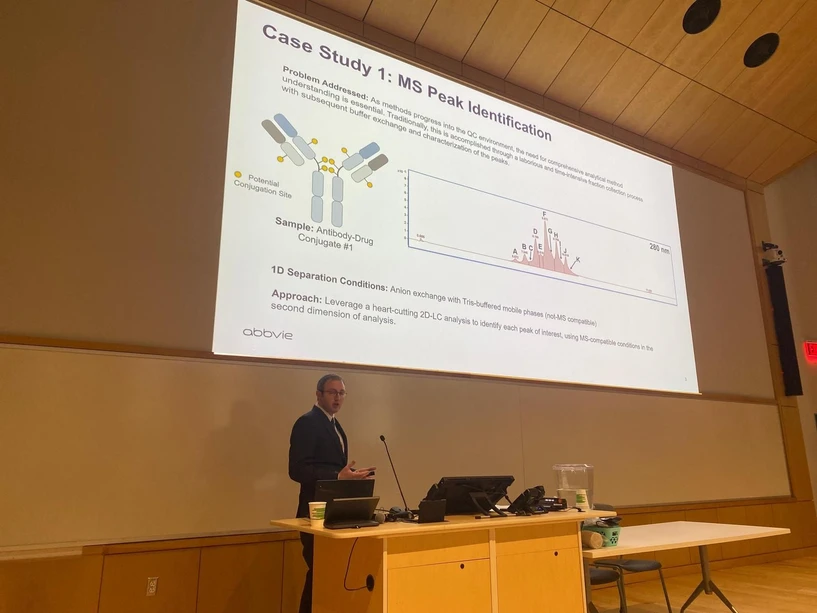 MDCW: 17th MDCW 2026 (Day 2): O-11 LEVERAGING 2D-LC TO IMPROVE METHOD UNDERSTANDING AND ROBUSTNESS FOR THERAPEUTIC BIOMOLECULES (Chad Pickens, AbbVie)