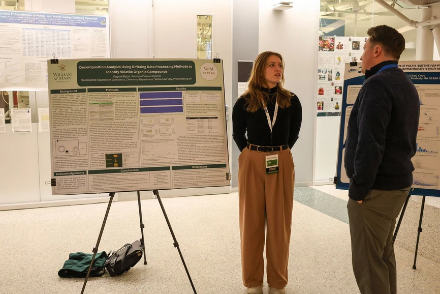MDCW: 17th MDCW 2026 (Day 2): P-25 Decomposition analysis using differing data processing methods to identify volatile organic compounds  (Virginia Weina, William & Mary)